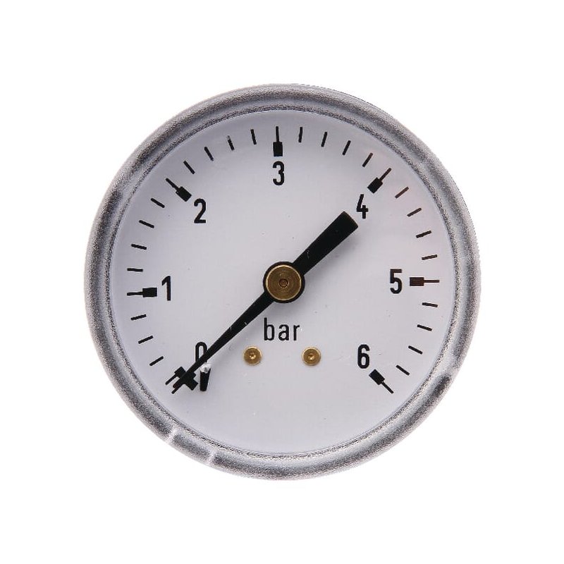 Manometru MA506B04ST 6004 0-6 bar 1/4" spate Ø50 ET
