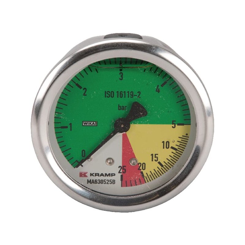 WIKA Manometru MA630525B 63 1/4in Conectare Spate Analogic