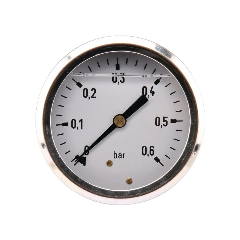 Manometru MA6306B04SSGF 7214 0-0.6 bar Conectare spate 63 mm 1/4 in ET