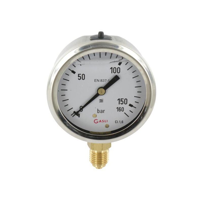 Manometru MA63160L04SSGF 7211 0-160 bar 1/4 in Ø63 mm ET