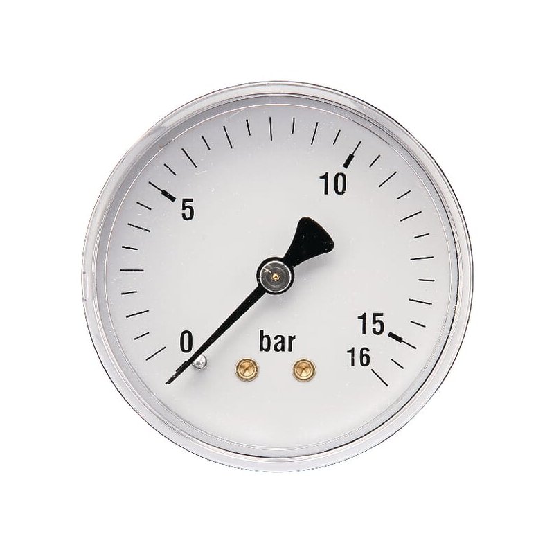 Manometru MA6316B04ST 6004 0-16 bar 1/4" spate Ø63 mm ET