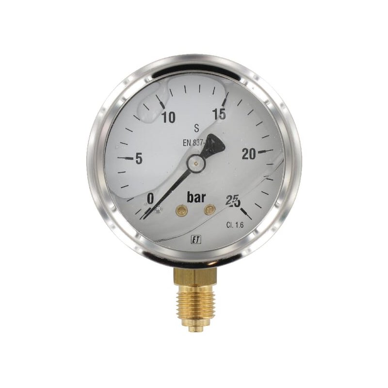 Manometru MA6325L04SSGF 7211 Glicerină Ø63 mm 1/4" ET