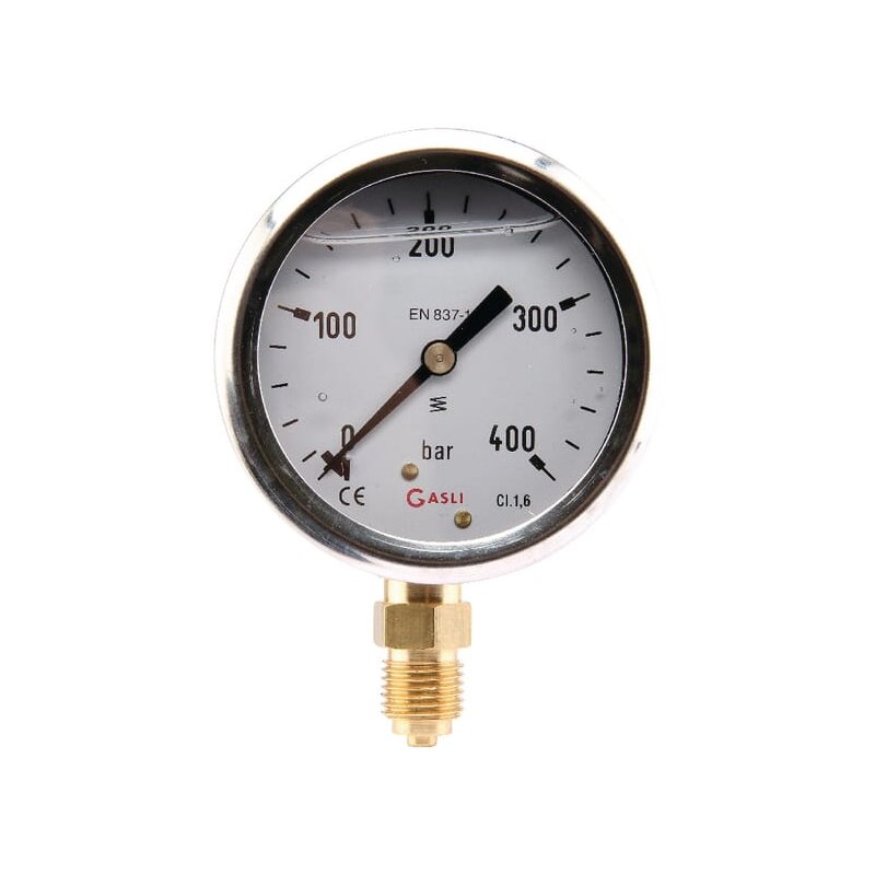 Manometru MA63400L04SSGF 7211 0-400 bar Ø63 1/4 in ET