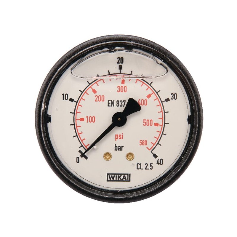 Manometru MA6340B04PLGF Ø63 0-40bar Spate 1/4 in WIKA