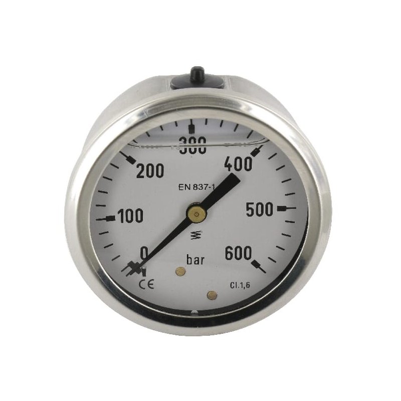 Manometru MA63600B04SSGF 7214 0-600bar 1/4 in spate Ø63 ET