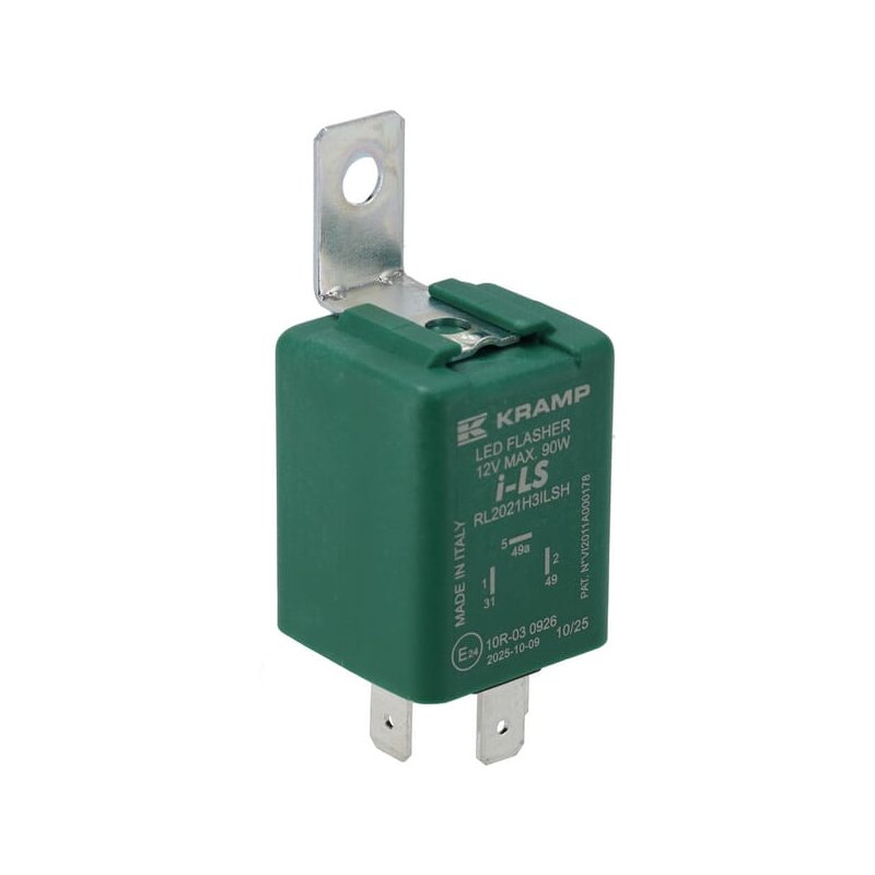 Releu de semnalizare LED RL2021H3ILSH ILS 3P ISO 12V max. 90W Kramp