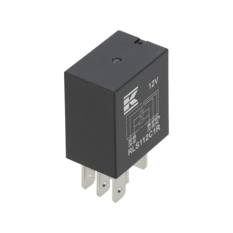 Micro releu RLS112C1R 12V 20A/35A cu rezistor Kramp