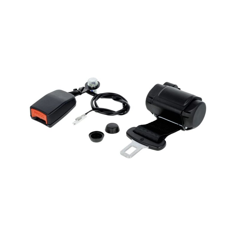 Kramp Centură de siguranță SB6001221 retractabilă în 2 puncte cu comutator Negru L=1300mm
