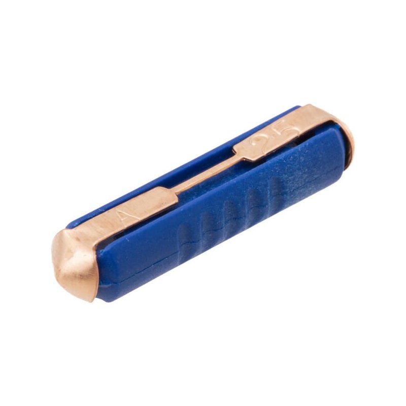 iMaXX Set siguranțe tip torpilă SI12025 25A 25mm Albastru