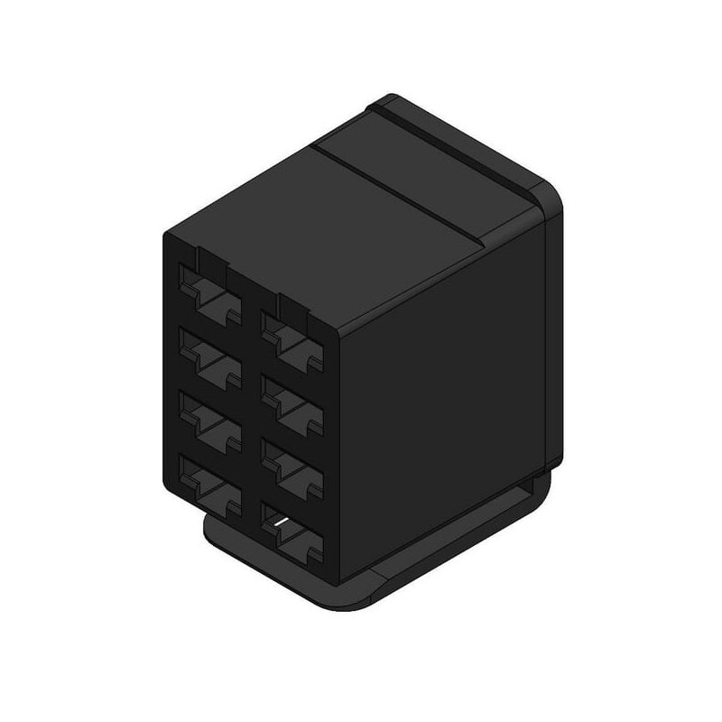 Conector comutator basculant SW10025KR 8 pini carcasă mufă Kramp