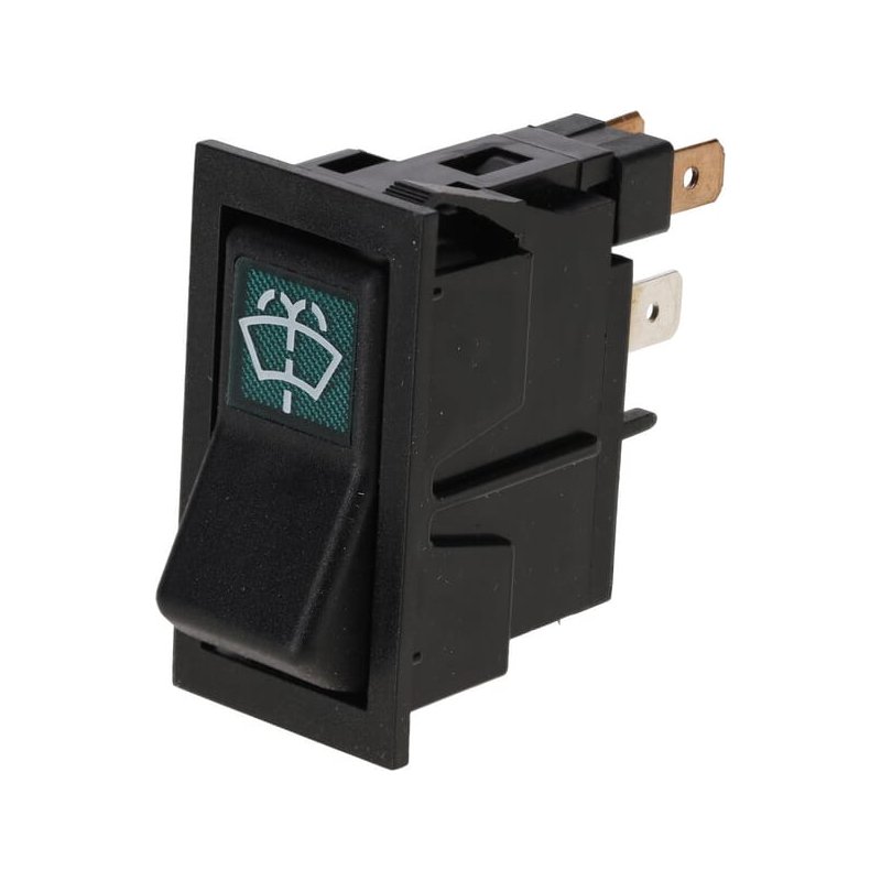 Întrerupător basculant SW10038KR (I)-0 ștergător parbriz 12V 2 pini Kramp