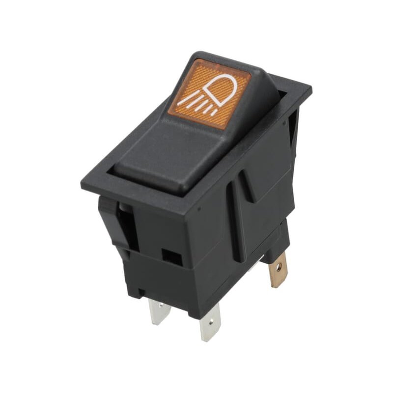 Întrerupător Basculant SW10039KR I-0 Pornit-Pornit 12V 4 pini Lampă de lucru stânga Kramp