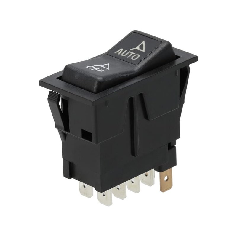 Întrerupător basculant SW10047KR I-0-(II) pornit-pornit-mamă 12V 8 pini Kramp