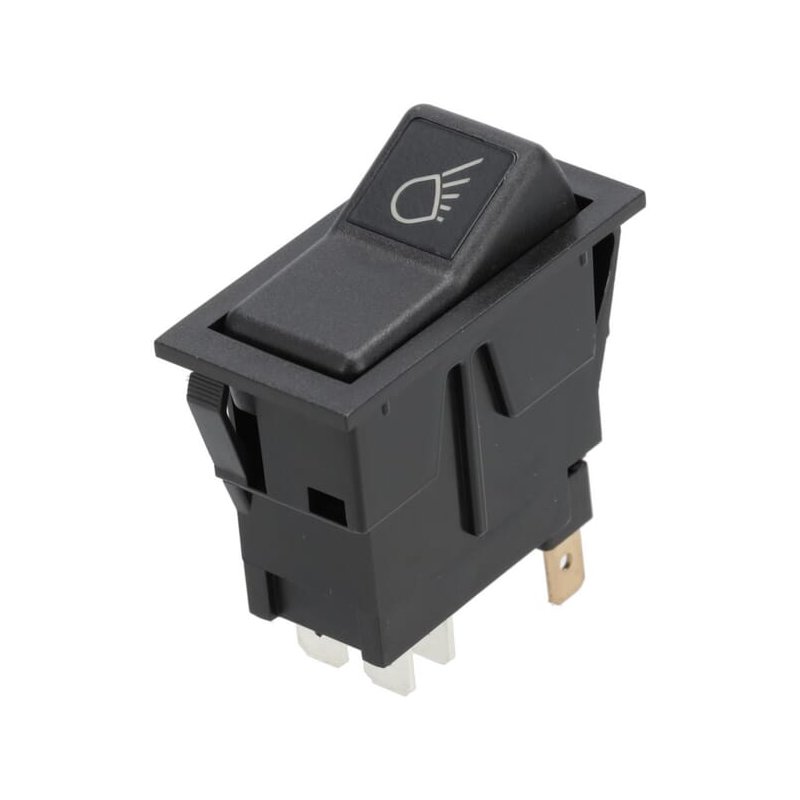 Întrerupător basculant SW10049KR I-0 Lampă de lucru 12V 4 pini Kramp
