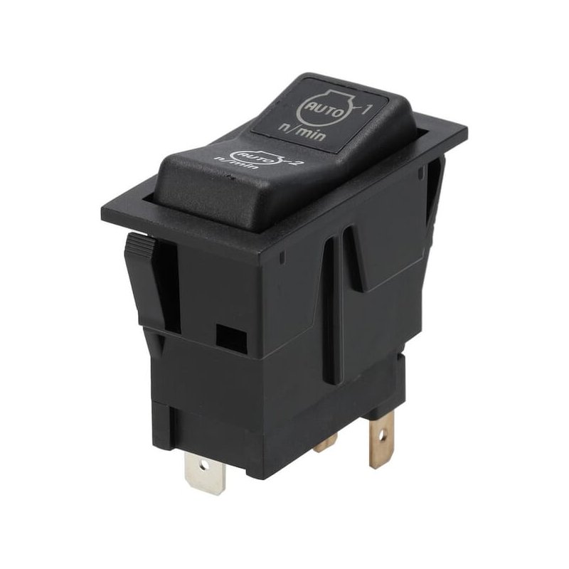 Întrerupător basculant SW10053KR (I)-0-(II) mamă-la-mamă 12V 4 pini viteză de rotație motor opțiuni/auto Kramp