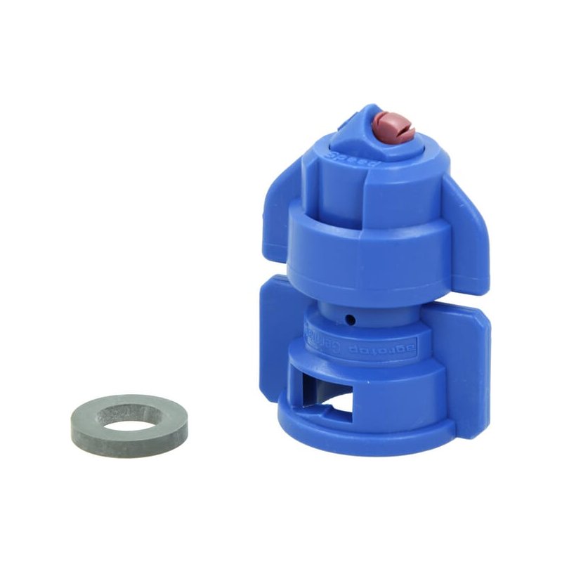 Duză cu jet plat dublu TDHS11003 110° Albastru Agrotop