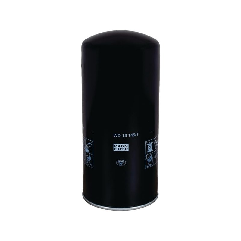 MANN-FILTER Filtru hidraulic WD 13 145/1 Ulei 19 µm 309 mm
