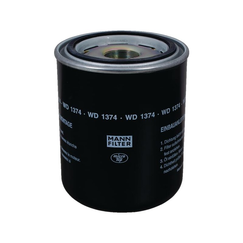 MANN-FILTER Filtru ulei hidraulic WD1374 25 µm 177 mm