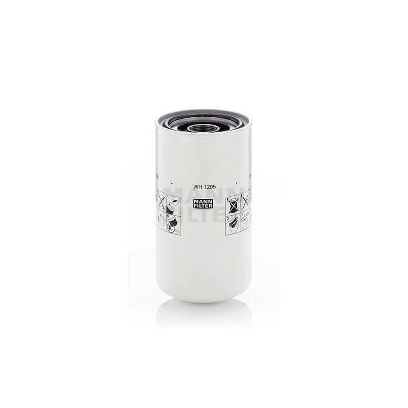 MANN-FILTER Filtru hidraulic WH1205 M38 230mm 125mm