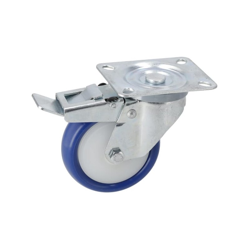 Roată pivotantă WH570FAC100 cu frână 100 mm Ro-Carr